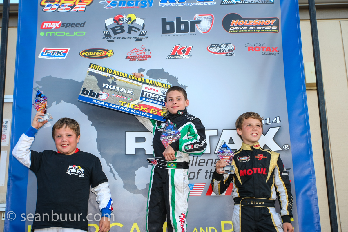 2014 Mini Max Champion Dylan Tavella